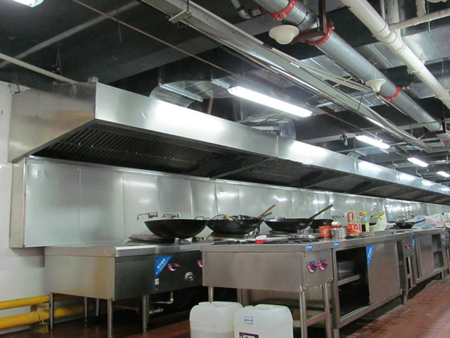 廚房通風排煙系統(tǒng)圖片