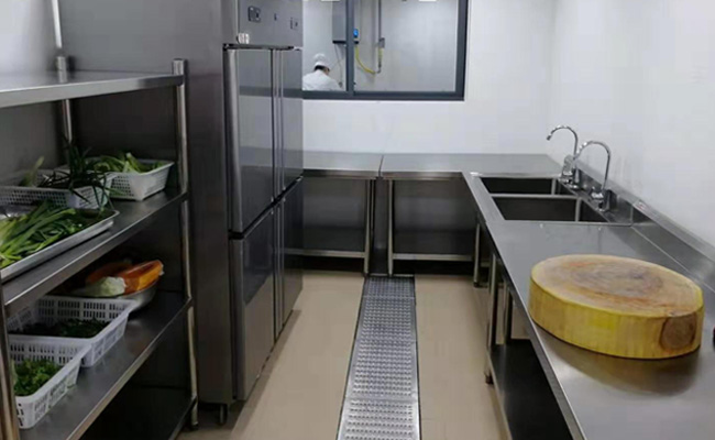 成都幼兒園學(xué)校食堂廚房設(shè)備過程項目2