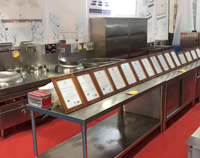 優(yōu)佰特廚房設(shè)備公司參與17屆博興縣國際廚房設(shè)備會展，參觀者絡(luò)繹不絕，受到的好評如潮