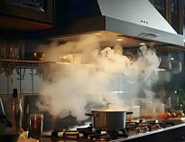 商用廚房設(shè)備生產(chǎn)廠(chǎng)商告訴你廚房油煙產(chǎn)生的原因以及危害